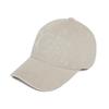 HW-BC213P : Big Version Applique Pigment Ball Cap_Beige