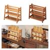 Coffee Syrup Stand Holder 3 Tier Multipurpose Cup Display Rack for Kitchen Vanity Countertop Desktop Bar Accessories
