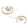 Copper C-shaped String Hole Bead Hanging Ring For DIY Jewelry Making Craft Accessories