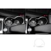For Mercedes-Benz US Version W204 C180 C200 C300 C250 C63 AMG 2007-2014 Piano Black Gear Shift Trim Cover Car Interior