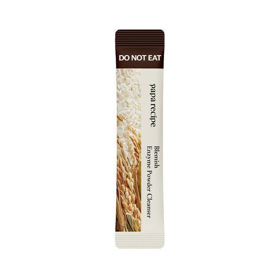 PAPARECIPE Enzyme Powder Cleanser Pouch (1.2g X 12 Pouches) Choose 1 of 3 Types (Blemish/Eggplant/Tea Tree)