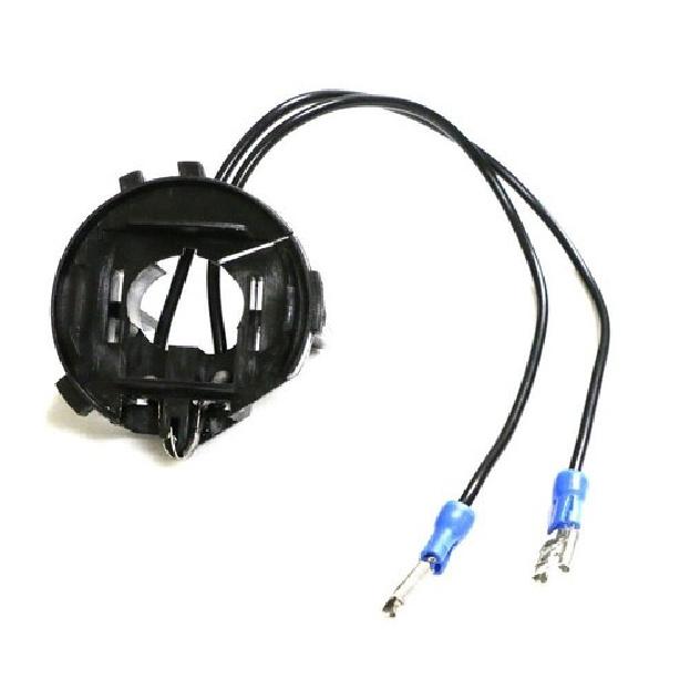 H7 HID Bulbs Holders Adapters For 15+ Volkswagen MK7 Golf GTi Halogen Headlights