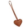 [tonecraft] heart bag charm simple orthodox Popularity Fashionable cute microfiber leather Puni Puni (camel)