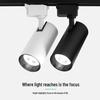 Full Spectrum COB LED Track Spotlight for Living Room & Shop
