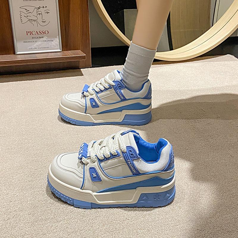 Today's popular shoes women's new non-slip women's sports shoes platform shoes popular board shoes