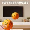 1 Pack Silent Foam Basketball Made of Non-Toxic Eva Material Suitable for Children To Use Ideal for Indoor and Outdoor Play, 