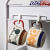 Japanese Retro INS Ceramic Drip Coffee Mug with Print - Stackable Creative Couple Breakfast Cup