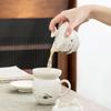 White Jade Porcelain Gongfu Tea Set