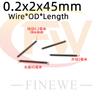 10PCS  Wire 0.2mm Length 5-50mm Stainless Steel  Mini Spring  DIY Mechanical Samll  Tension Spring