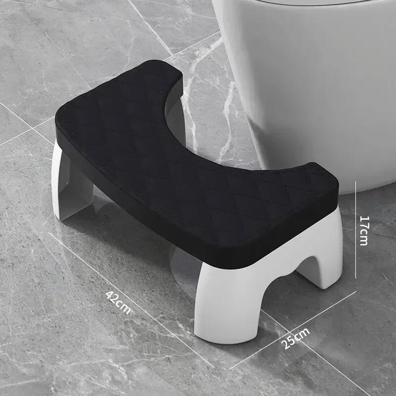 1PC Bathroom Special Squat Stool Portable Thickened Bathroom Foot Stool Removable Non-Slip Adult/Children Toilet Seat Stool