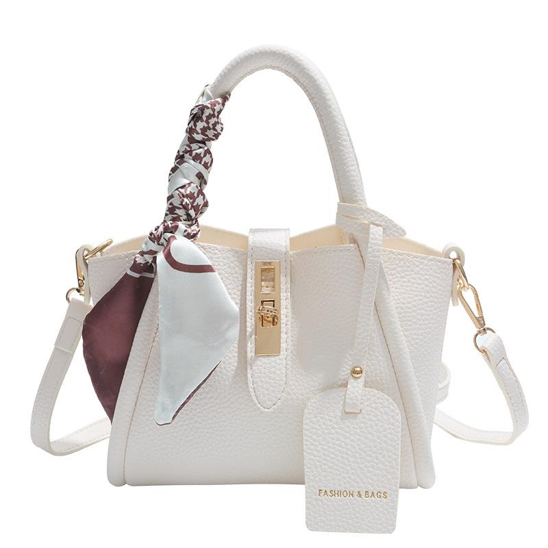 Mode exquisite Litschi-Muster Temperament tragbar Gemüsekorb Tasche weiblich ausländisch vielseitig hoher Sinn lässig Pendler Umhängetasche