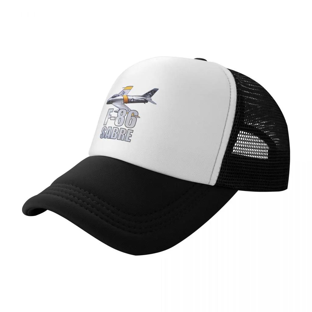 North American F86 Sabre Fighter Jet Illustration Baseball Cap Bobble Hat Hat Luxury Brand Winter Hats for Men Mens Hats Womens