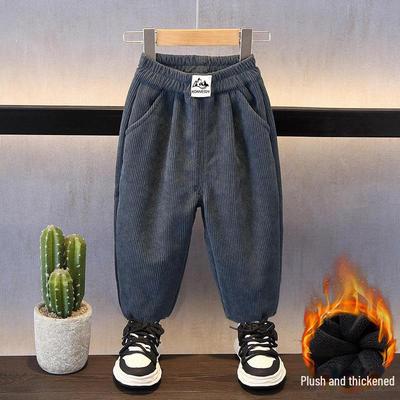 Kinder Samt Kord Winterhose - Unisex Warme Koreanischer Stil Hose
