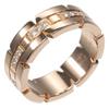 Tank Francais Ring K18 Pink Gold/diamond #5.4(US Size) 8.26g Women Used