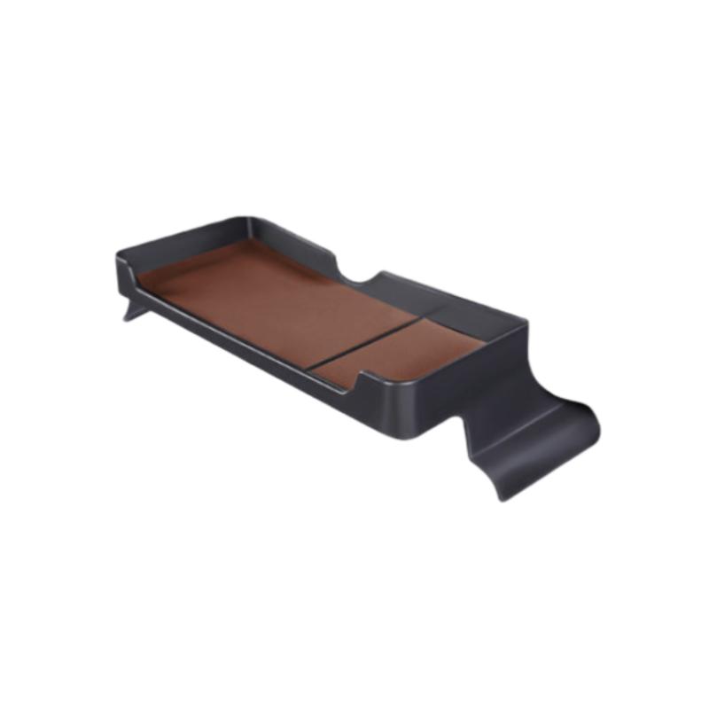 Under-Center-Screen Storage Box for Volvo XC60 2018-2026 For S60 2020-2026 For V60 2020-2026 ABS Plastic Interior Organizer