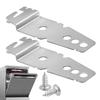 High Strength Dishwasher Installation Clips Home Dishwasher Mounting Clips Dishwasher Countertop Bracket Practical Mounting Part