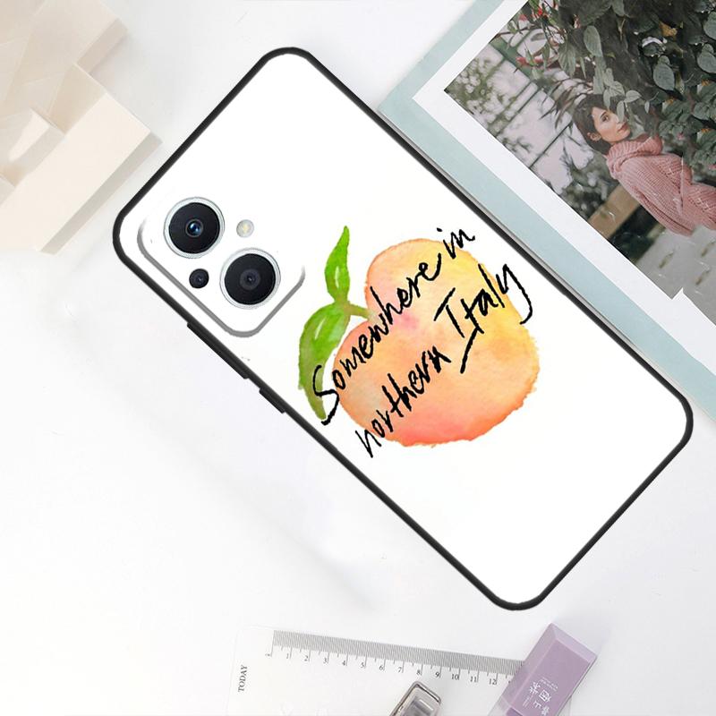 Call Me By Your Name Peach Case For OPPO Reno 8T 4Z 5Z 11F 10 Pro 4 5 6 8 7 Lite OPPO Find X6 X5 Pro X2 X3 Neo Cover