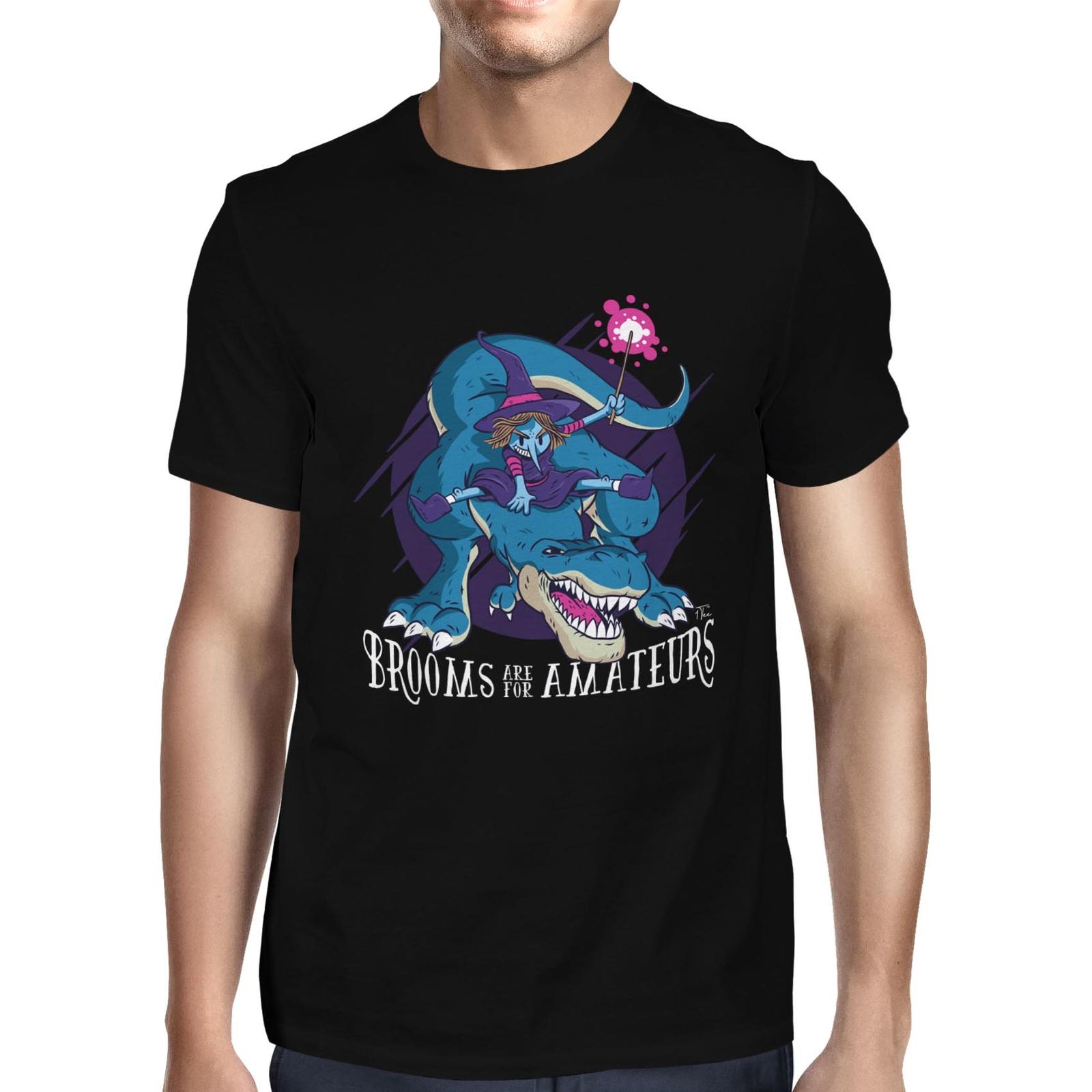 1Tee Mens Brooms are for Amateurs T-Shirt S разноцветный