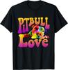 Pitbull Love - Dog Owner Canine Lover Pet Trainer Gift Unisex T-Shirt Mens Womens Tees Top