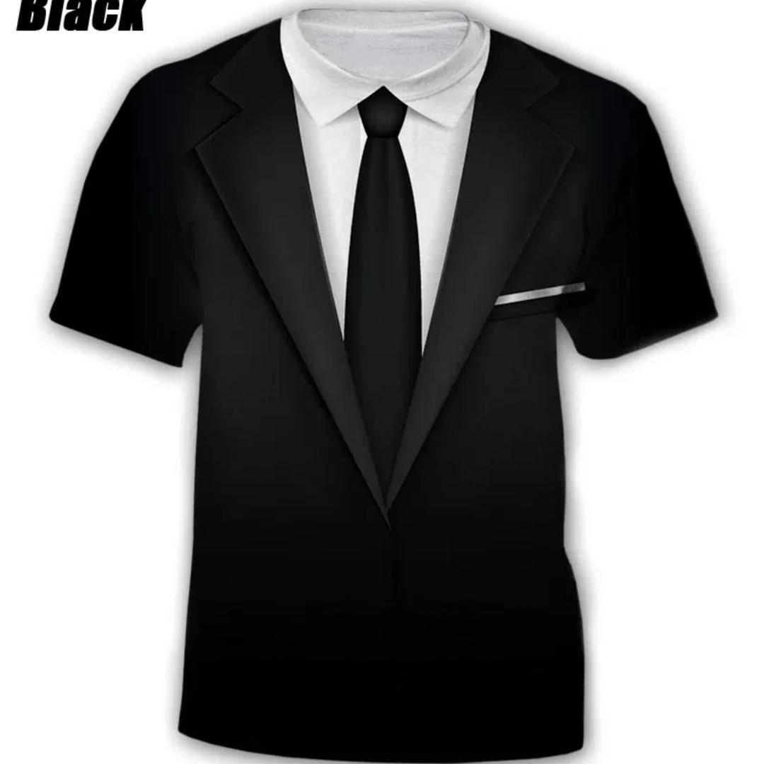 

Летняя новая мужская модная повседневная футболка с короткими рукавами и короткими рукавами с 3D принтом L