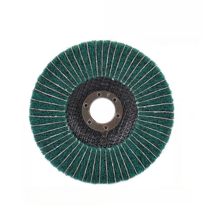 Non-Woven Flap Polishing Wheel Disc for Angle Grinder Metal Wood Rotating Grinding Wheel Home DIY Polishing Tool