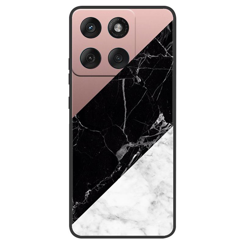 For Motorola Edge 60 Fusion Case Lovely Marble Soft TPU Phone Cases for Moto Edge60 Fusion 5G Back Silicone Cover 60Fusion Shell