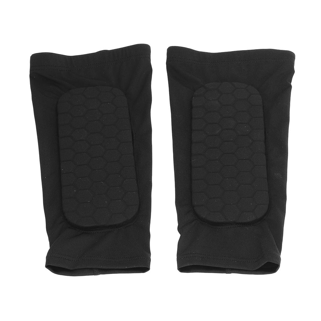 1 Pereche Manșoane Gambă Husă Compresie Tibie Design Fagure Fibră Poliuretanică Uscare Rapidă Reduc