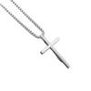 Personality Punk Multiple Crosses Pendant Necklace for Men Women Stainless Steel Fashion Hip-hop Street Party Daily Wear Jewelry