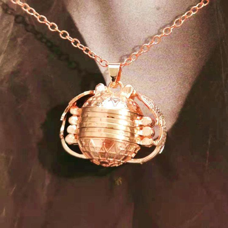 Colier Album Foto Pandantiv Aripă Multi-strat - 456-Strat DIY Suvenir cu Amintiri