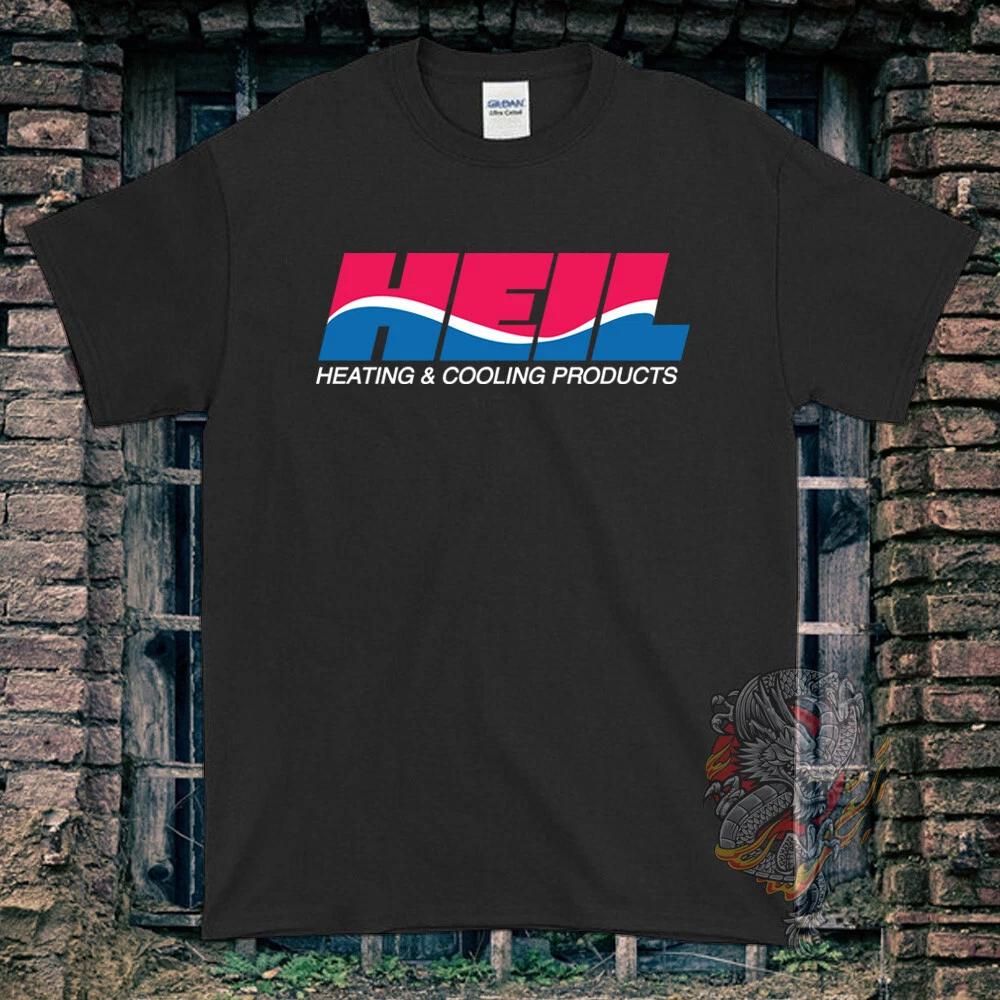 Black/White/Gray/Navy T-Shirt Heil HVAC Size S to 5XL XL