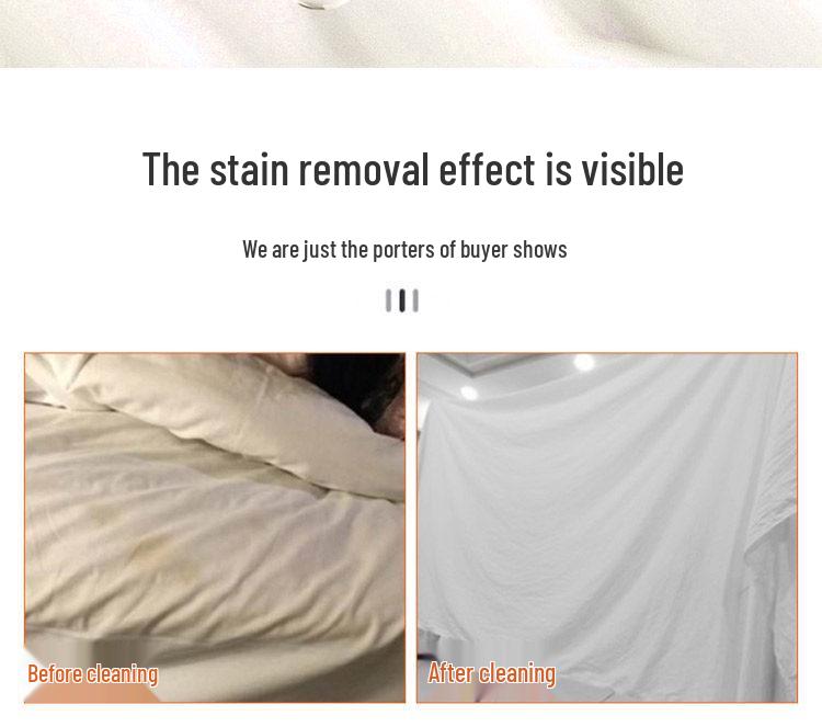Oxygen-Based Color-Safe Bleach Powder: Stain Remover & Whitener for Colored Clothes, Bedding - Large Bucket