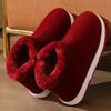 Handmade warm cotton shoes women's winter rubber sole cloth shoes for the elderly home non-slip parents piled thickened men's cotton
