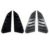 For Subaru Impreza WRX STI 2011-2014 Carbon Fiber Quarter Window Louver Cover Car Rear Triangle Window Cover Accessoires