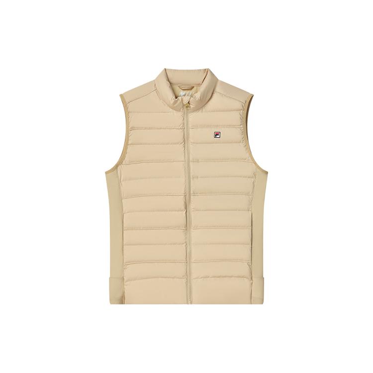 New FILA Down Vest Men's Brown Coffee F11M248912F-BN