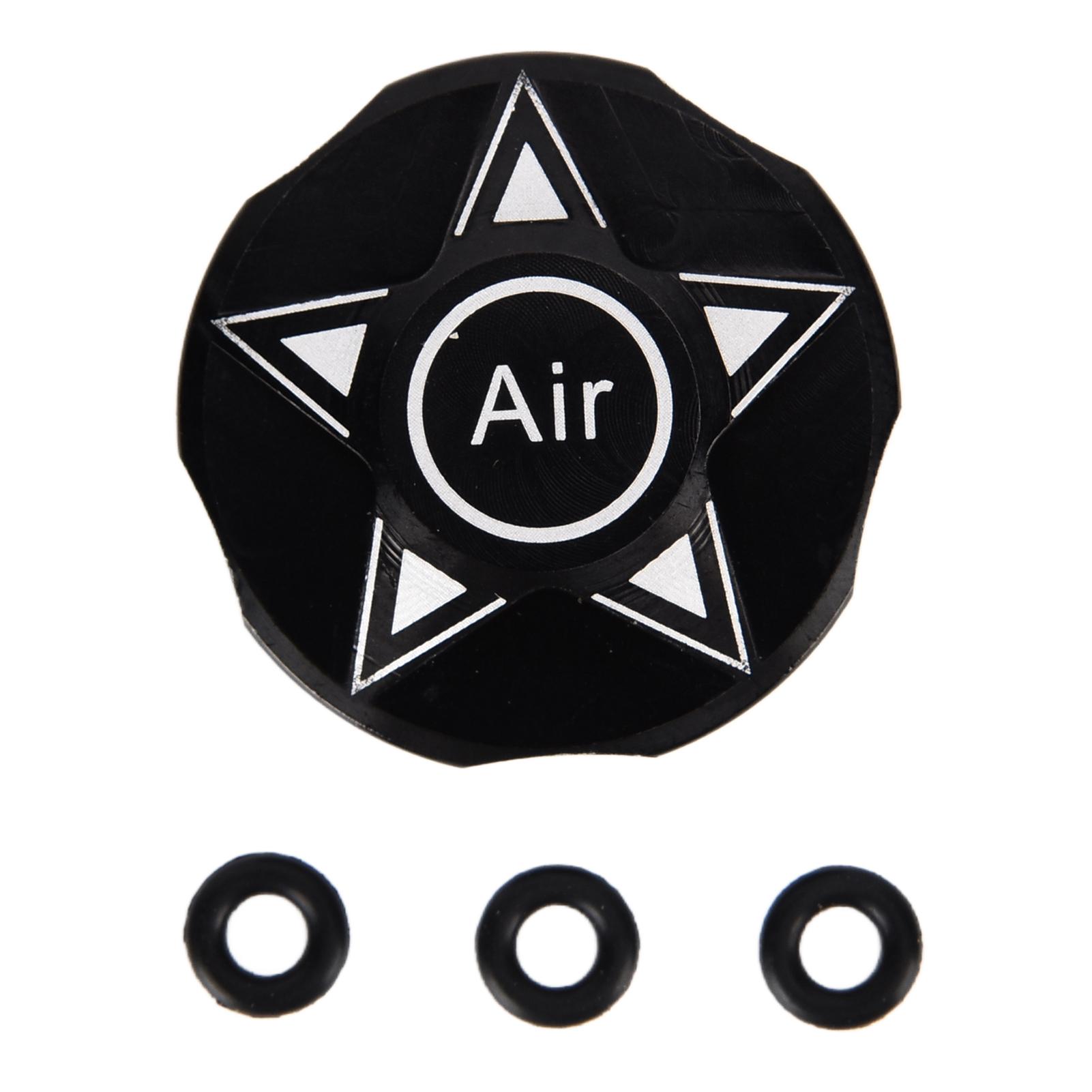 Mountain Bike Front Fork Cover Aluminium Alloy Suspension Fork Front Valve Cover for Mountain Bike Road Bike чёрный