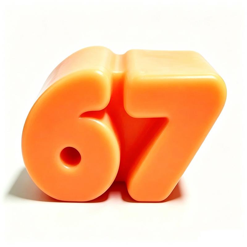 @ Horkých 67!! 67 Senzorický Antistresový Blok Měkký Mačkací Hračka na Uvolnění Stresu Fidget Ideální Suvenýr Dárek