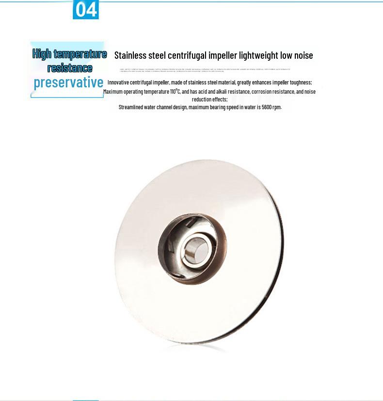 220V Edelstahl-Fußbodenheizungs-Umwälzpumpe für Erdwärmesysteme