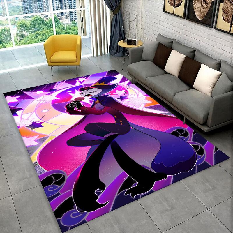 

3D Cartoon H-Hazbin Hotel Charlie Carpet Rug for Playroom Bedroom Living Room Sofa Home Decor,kid Area Rug Non-slip Floor Mat 40x60cm