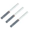 3Pcs 4mm 5/32in Diamond Chainsaw Sharpener Burr Stone File Sharpening Tool for Rotating Tool