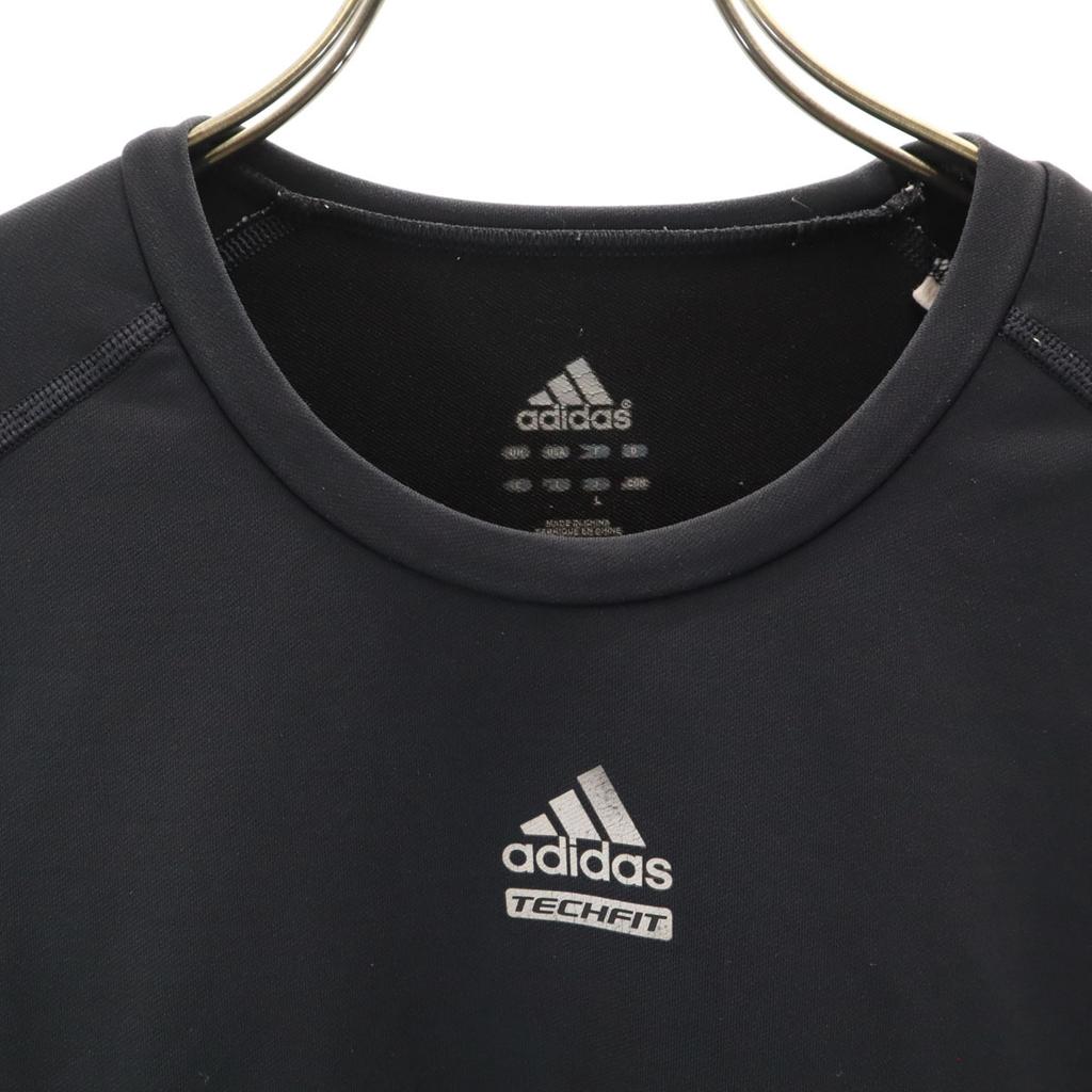 adidas training Long sleeve Tech Fit Wear L black Men's Used
