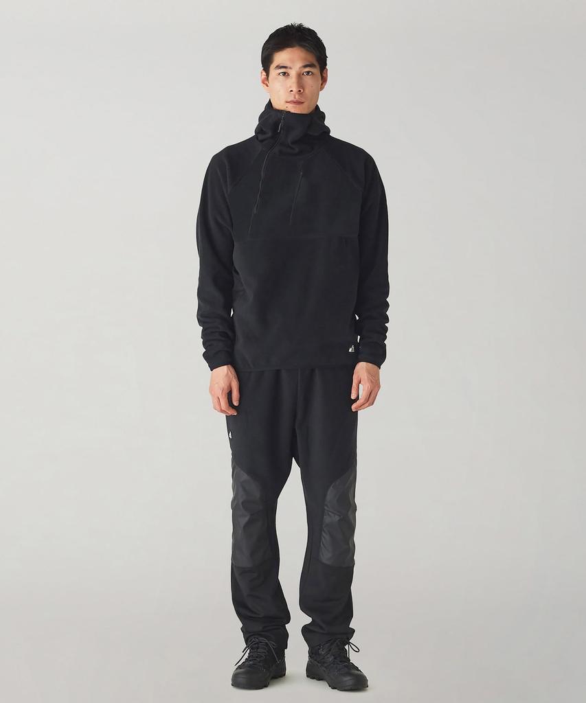 Snow Peak MofM Fleece Hoodie Size L MM4410-SW02 Hoodie, Men's/Women's, Black,