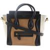 Luggage Nano Shopper Handbag By Color 2WAYShoulder Black/Brown/Off-white Calfskin Women Used