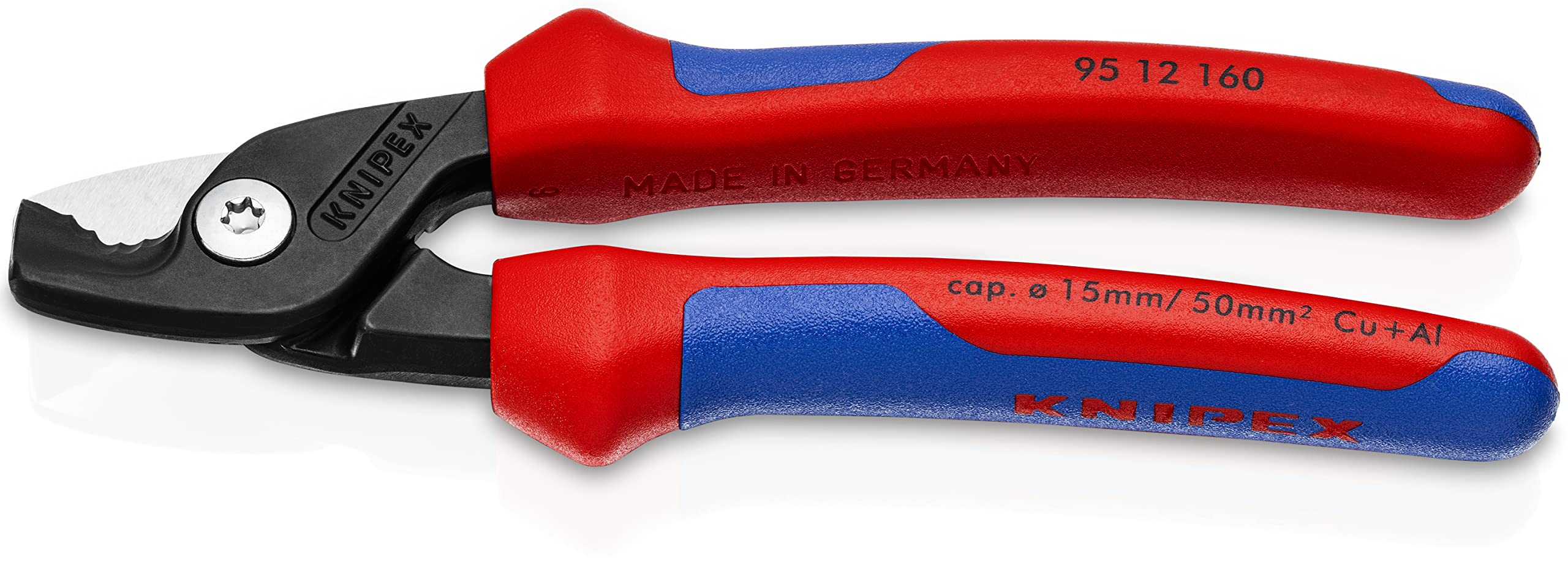 

KNIPEX Step Cut Cable Cutter, 160mm