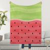 Full Blanket Throw Fresh Super Cosy Plush Living Room Sofa Couch Childish Fruits Screen Birthday Gifts