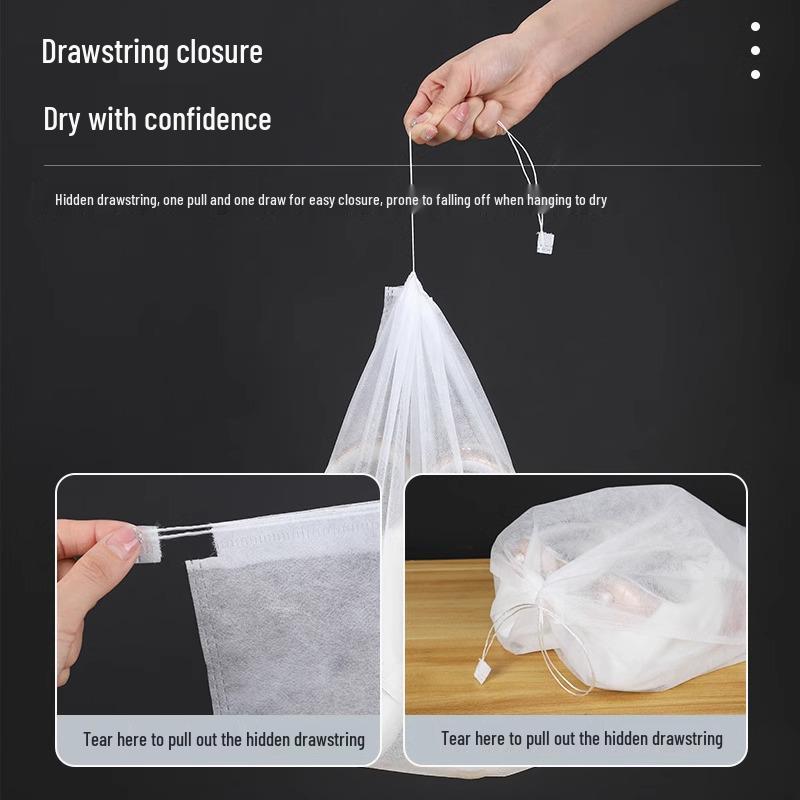Shoe Storage & Drying Bag - Dustproof, Anti-Yellowing, Disposable Cover for White Shoes