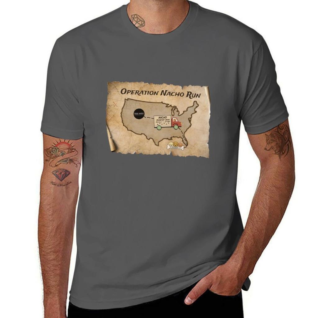 Operation Nacho Run Tshirt Work Duty Casual Tshirt