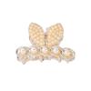 Korean Style Rhinestone & Pearl Hair Claw Clip for Women & Girls
