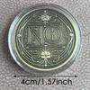 Yes or No Decision Coin Souvenir Commemorative Coin Collection Lucky