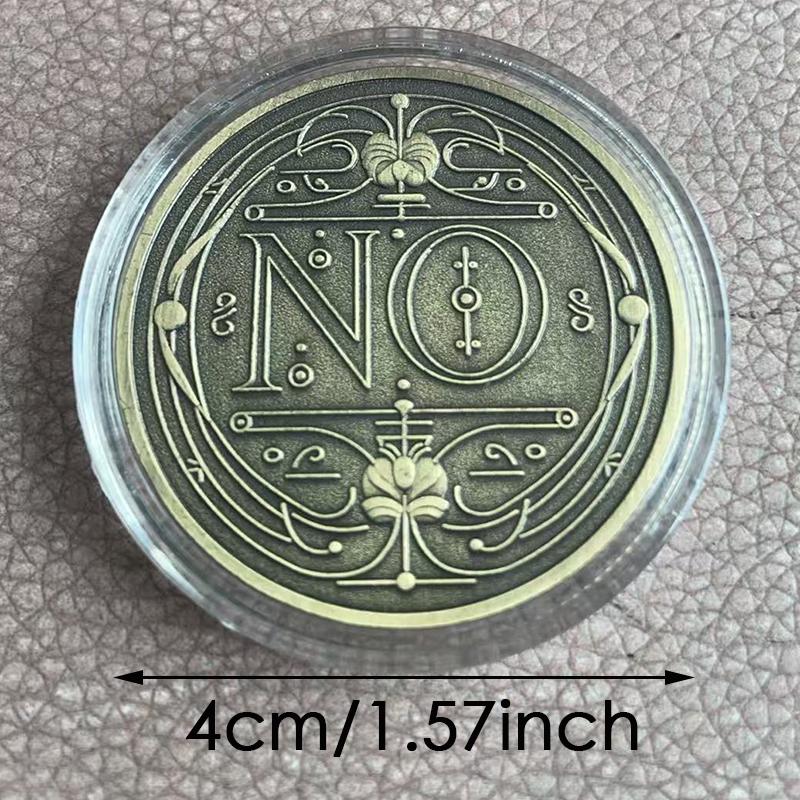 Yes or No Decision Coin Souvenir Commemorative Coin Collection Lucky