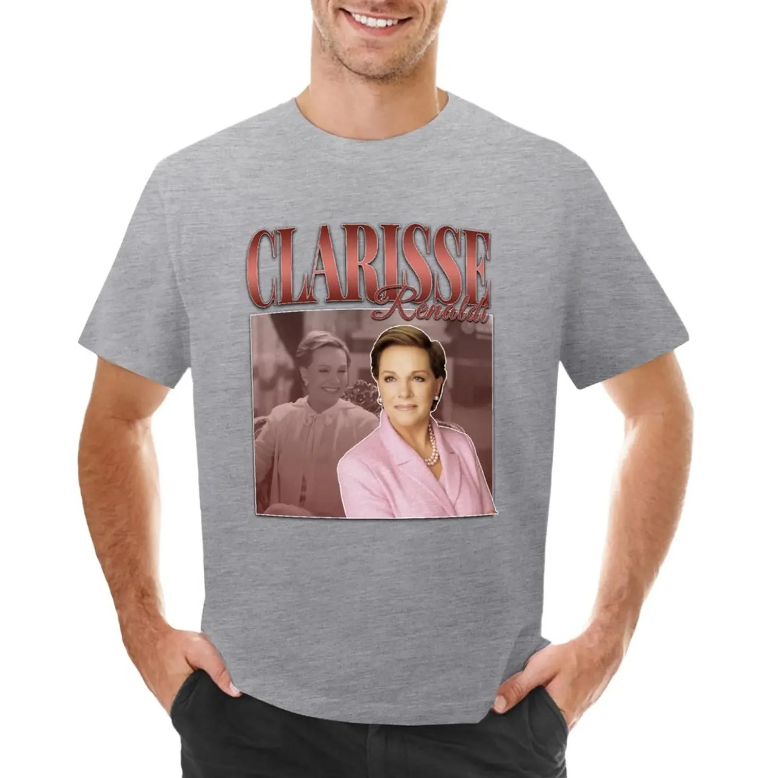 

Clarisse Renaldi Julie Andrews Princess Diaries 90s Inspired Vintage Homage TShirt boys whites summer top mens clothing S